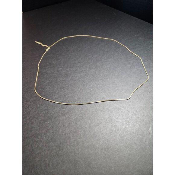 Gold tone looooong necklace - Picture 6 of 10